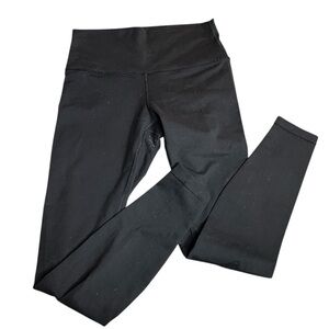 Lululemon Black Leggings Align High Rise Athleisure 8 Stretch 25” Pant Gym Yoga